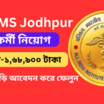 AIIMS Jodhpur Recruitment 2024