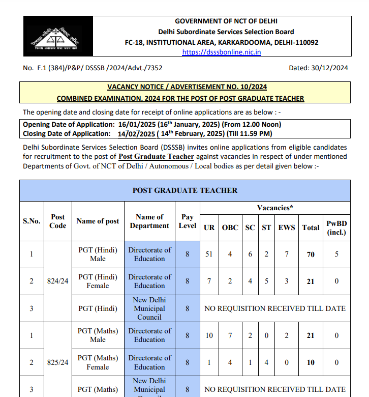Teacher Recruitment 2025