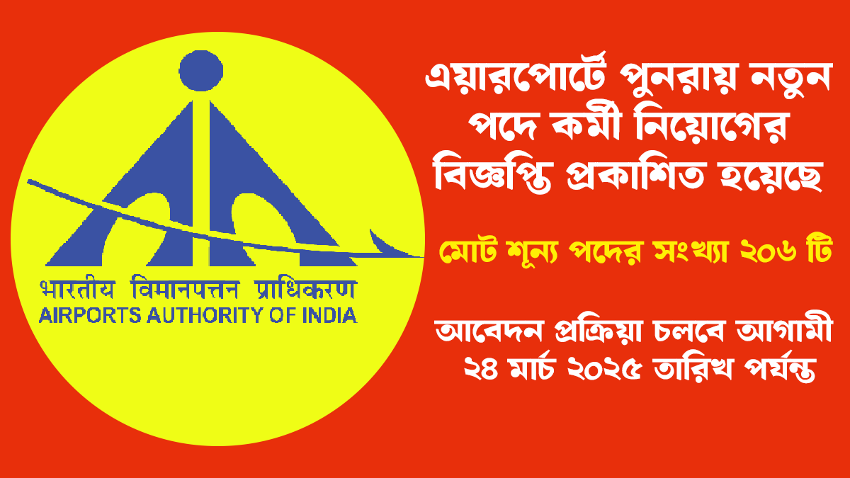Airport New Staff Job Recruitment 2025