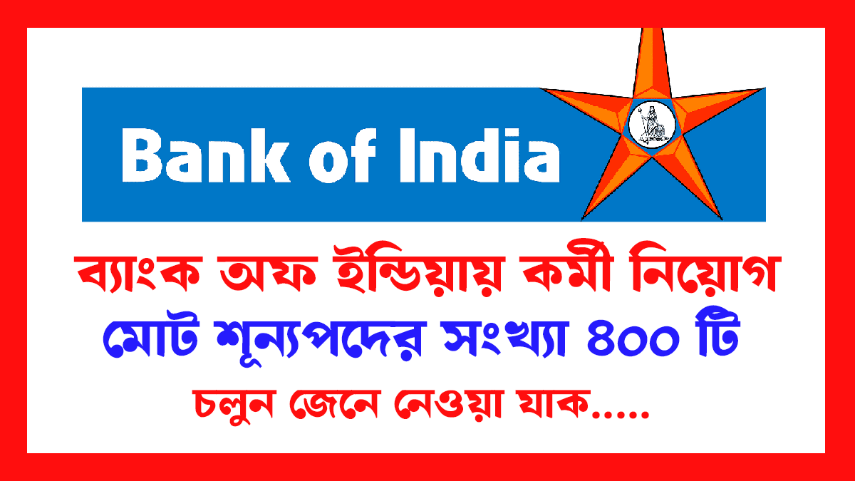 BOI Apprentice Recruitment 2025
