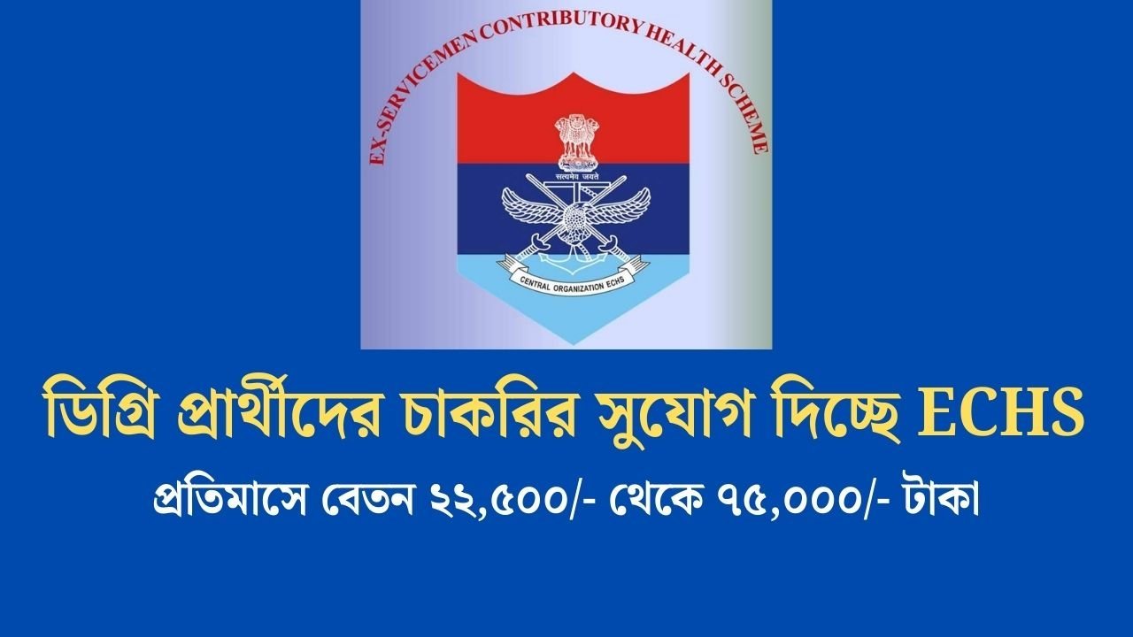 ECHS Recruitment 2025