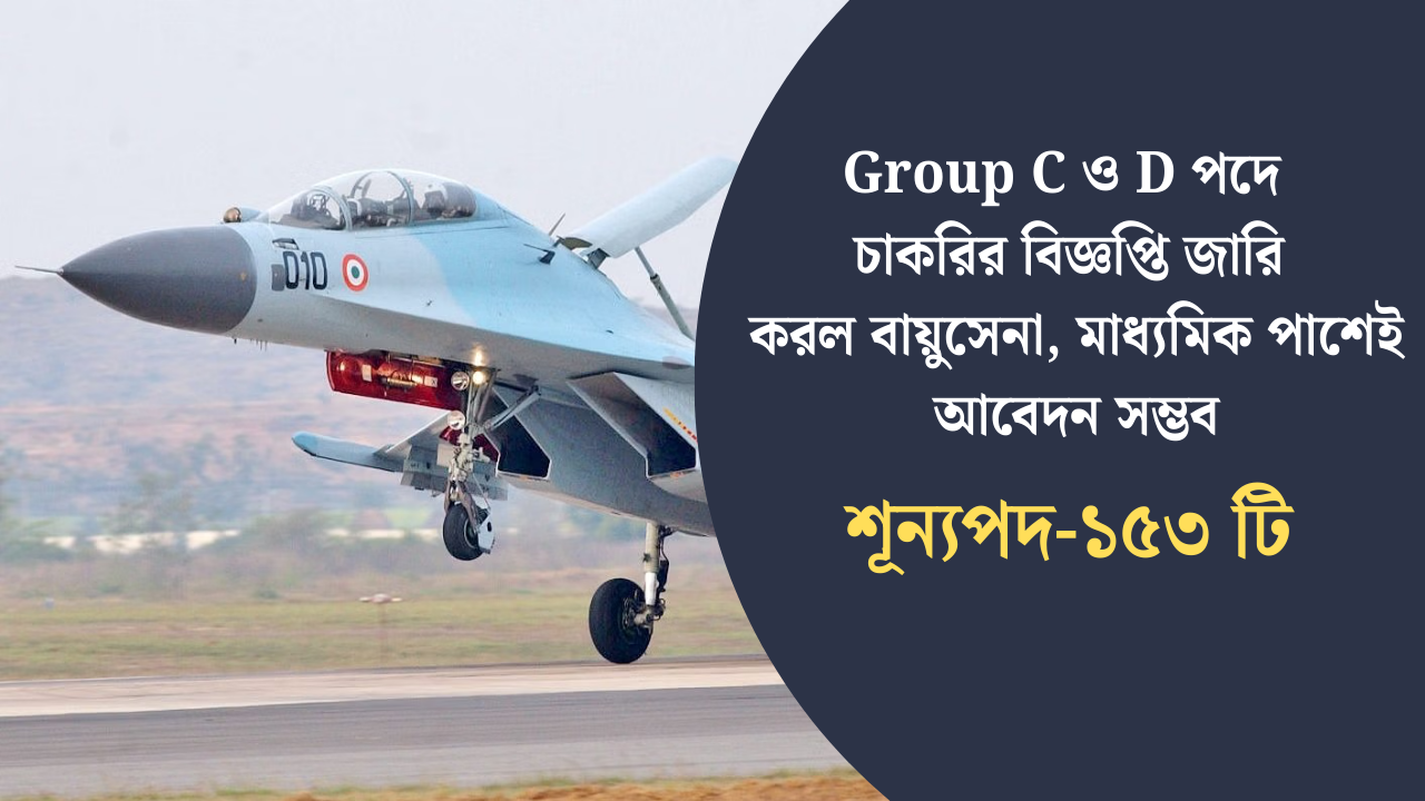 Indian Airforce Group C Recruitment 2025