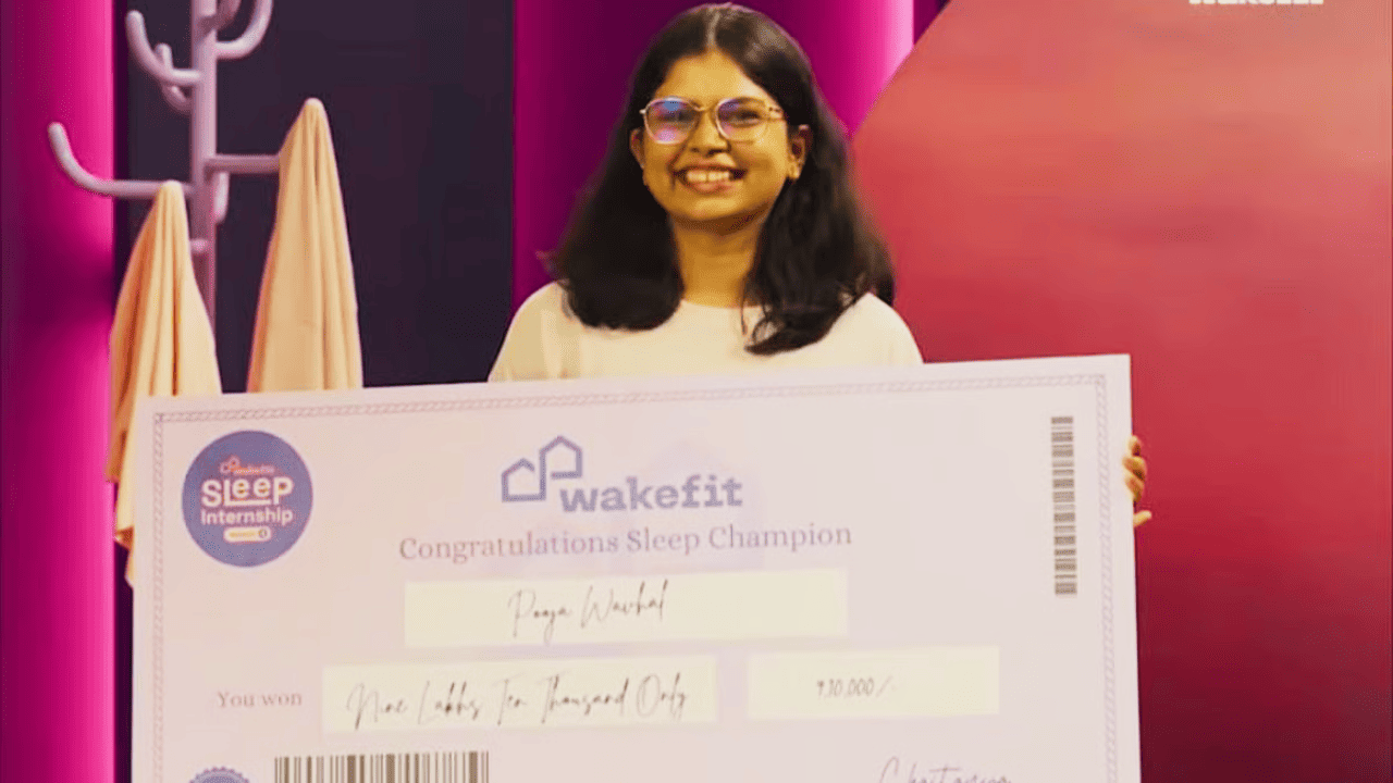Pune UPSC aspirant won ₹9.1 lakh by sleeping
