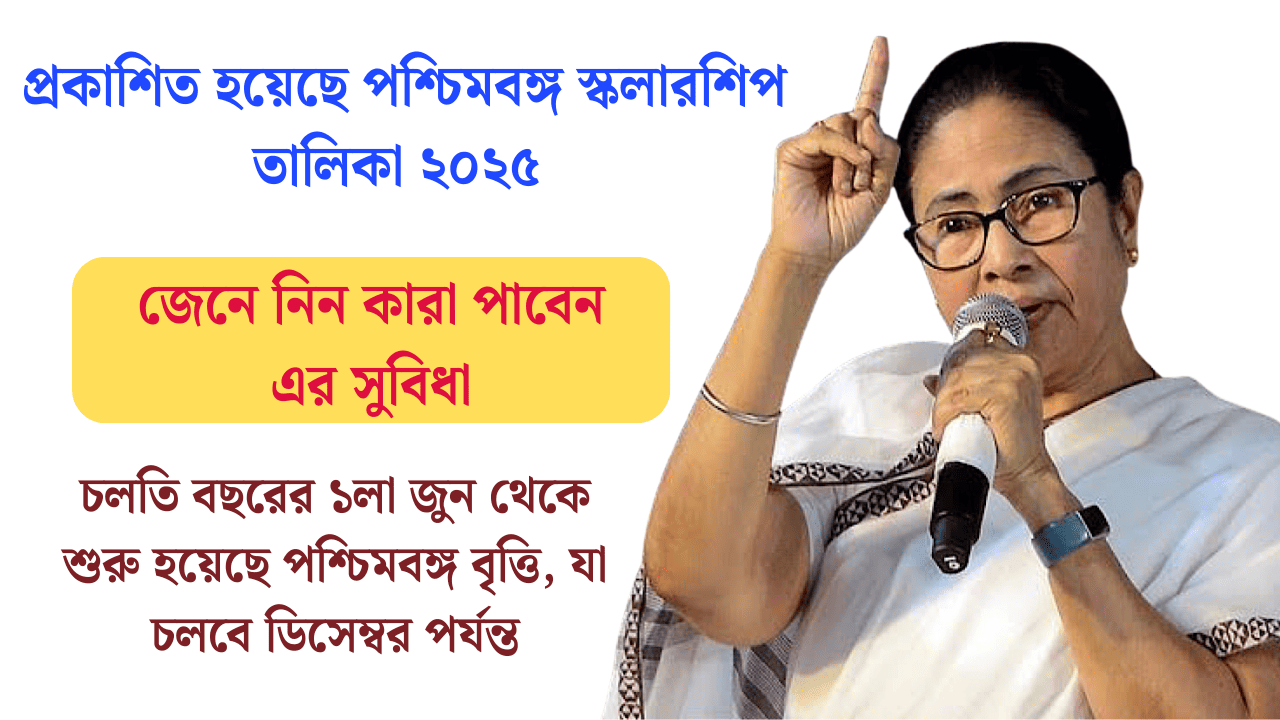 West Bengal Scholarship List 2025