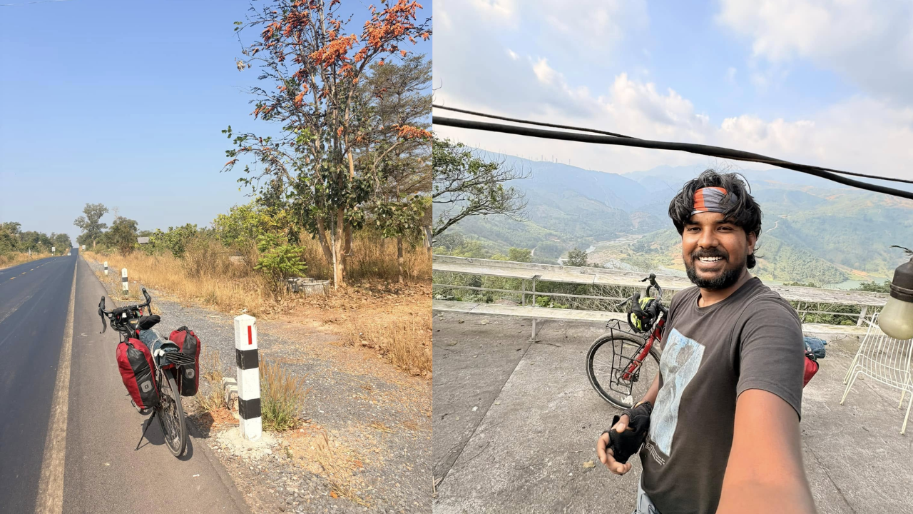 Akshay Bhagat World Tour by Bicycle