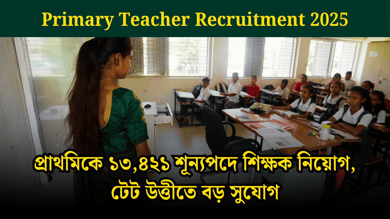 Primary Teacher Recruitment 2025