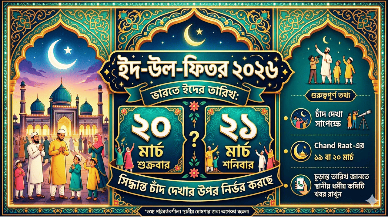 Eid-ul-Fitr 2026 Date in India