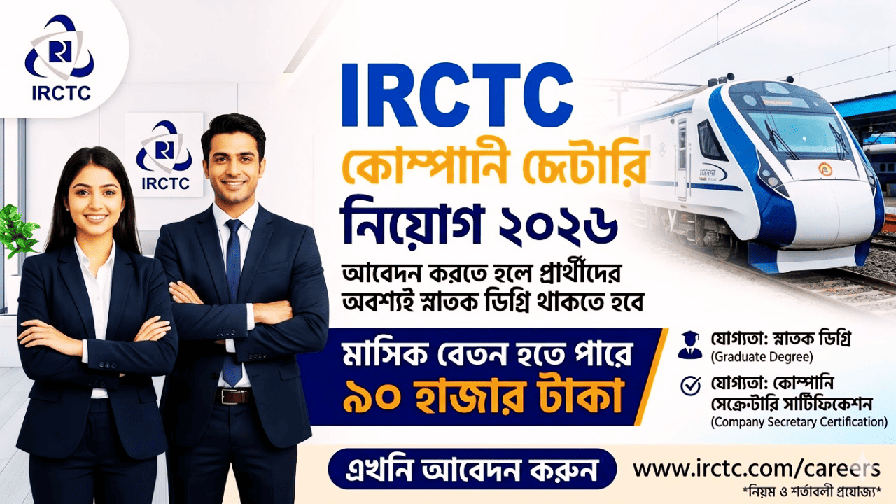 IRCTC Company Secretary Recruitment 2026