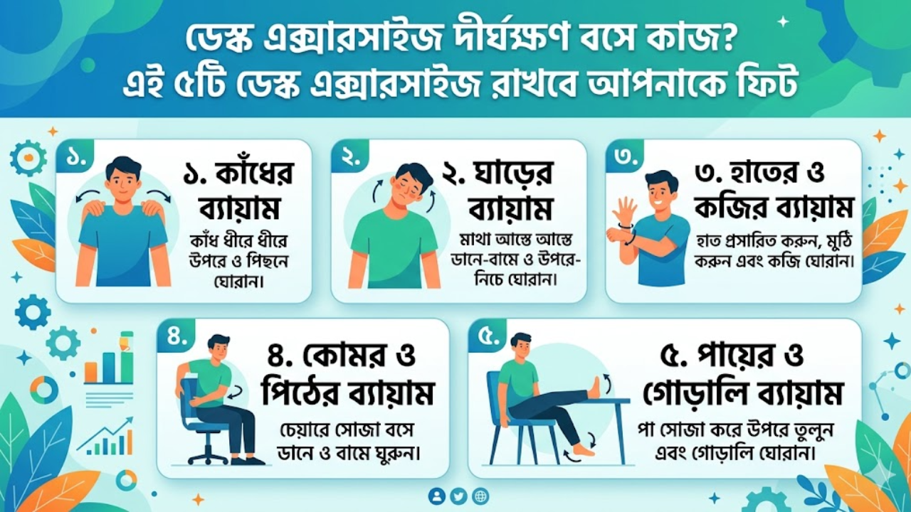 Desk Exercises