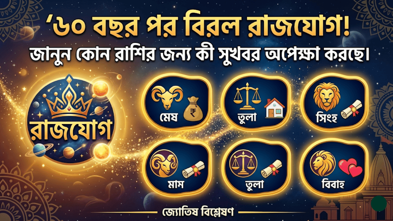 Rajyog after 60 years for 6 zodiac signs